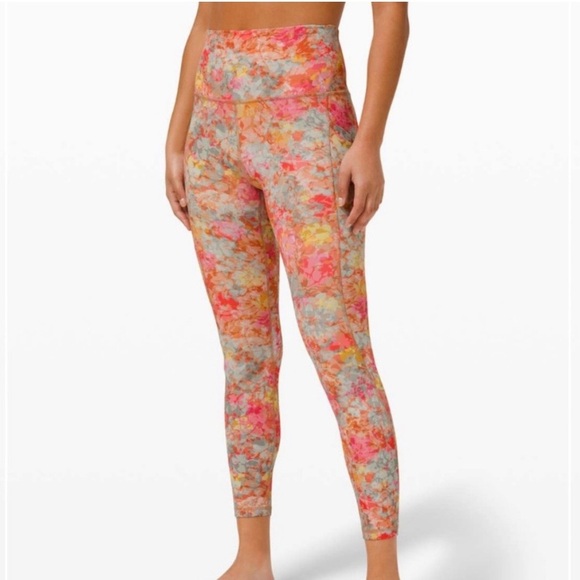 Lululemon Align HR 25” Pant with Pockets Inflorescence Multi - Picture 1 of 6